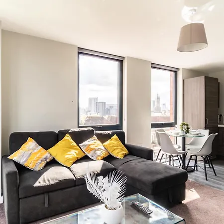 Prime Location 1 Bed Penthouse Apartment Manchester Exterior photo